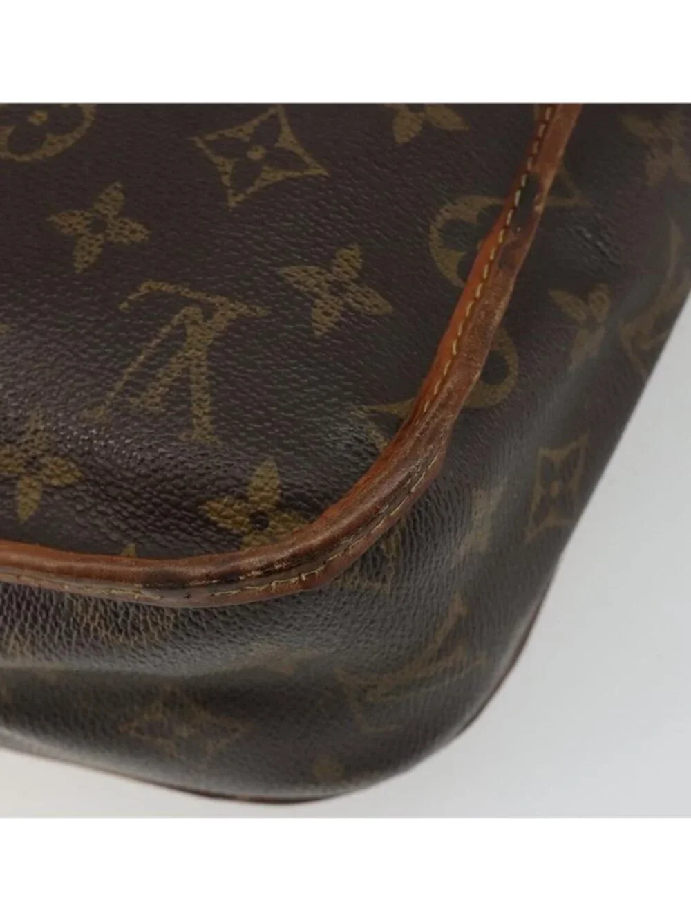 Authentic LOUIS VUITTON Monogram Messenger Bosphore PM Shoulder Bag M40106 LV